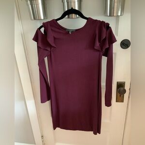 White House Black Market Cold shoulder dress